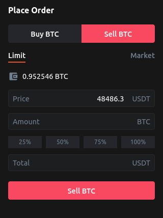 Limit Sell